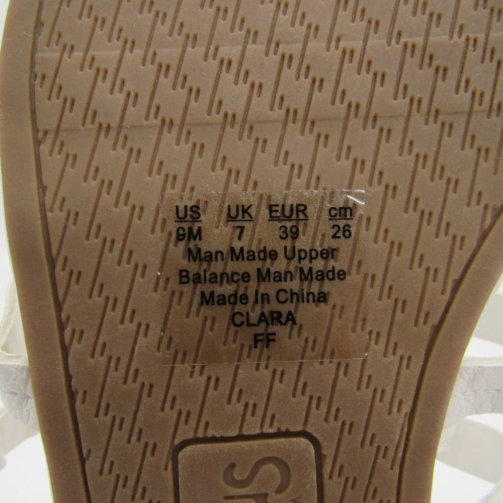 Circus By Sam Edelman Canyon Women's Sandals White Sz 9 - Picture 9 of 9